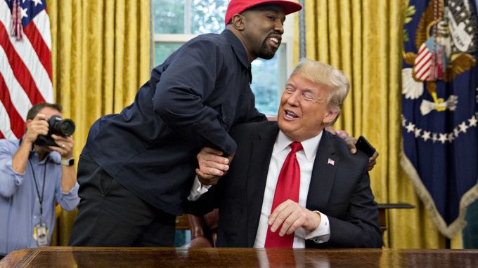 Mesajul rapperului Kaye West pentru președintele SUA