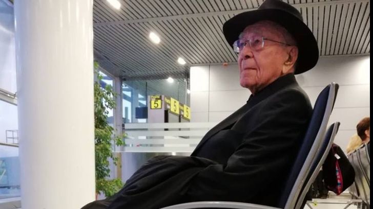 Incident la înmormântarea lui Mihai Șora. Fiul a acuzat-o pe soția mult mai tânără a filosofului că l-a izolat de familie