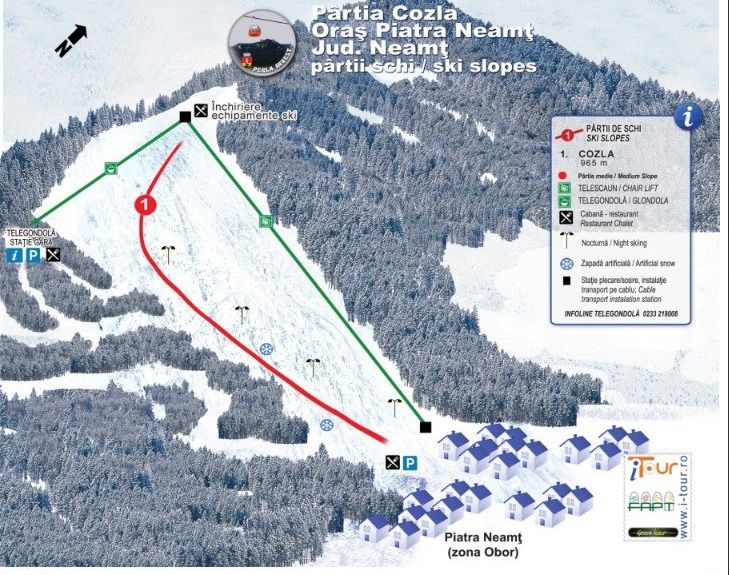 S-a deschis o nouă pârtie în România, într-o zonă care a atras mereu turiştii