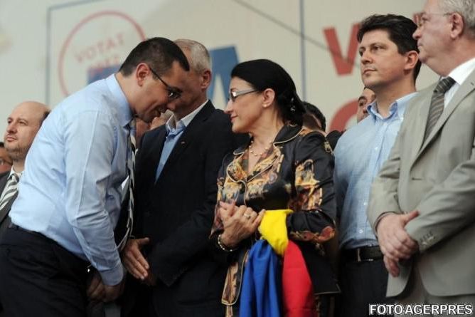Ecaterina Andronescu îi regretă pe Victor Ponta şi Mihai Tudose