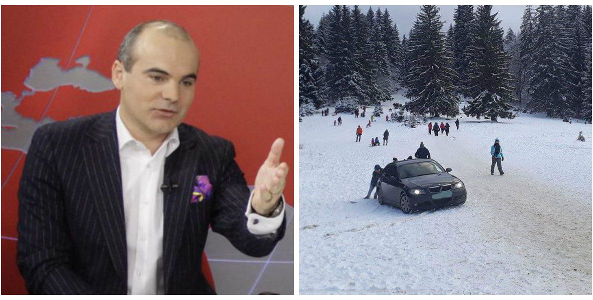 Rareş Bogdan, reacţie incredibilă după ce a văzut un BMW pe pârtie