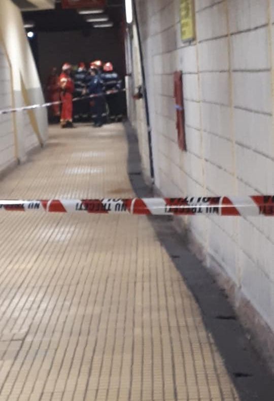 Sinucidere la metrou // Primele imagini de la locul tragediei. VIDEO