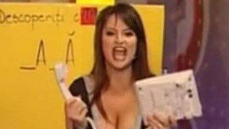 Mai ţineţi minte momentul isteric cu "Vreau să sune telefonul". Adela Lupşe a revenit pe TV