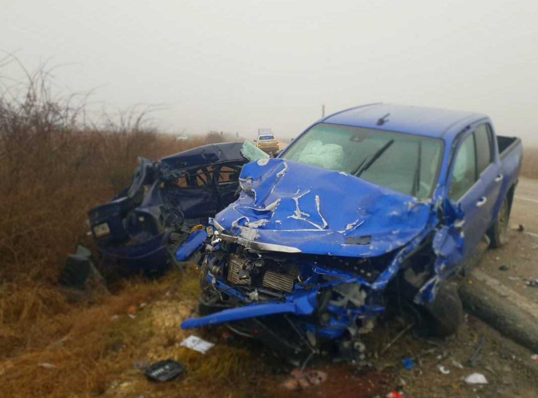 Două mașini, pulverizate într-un cumplit accident în Constanța. Cel puțin un mort
