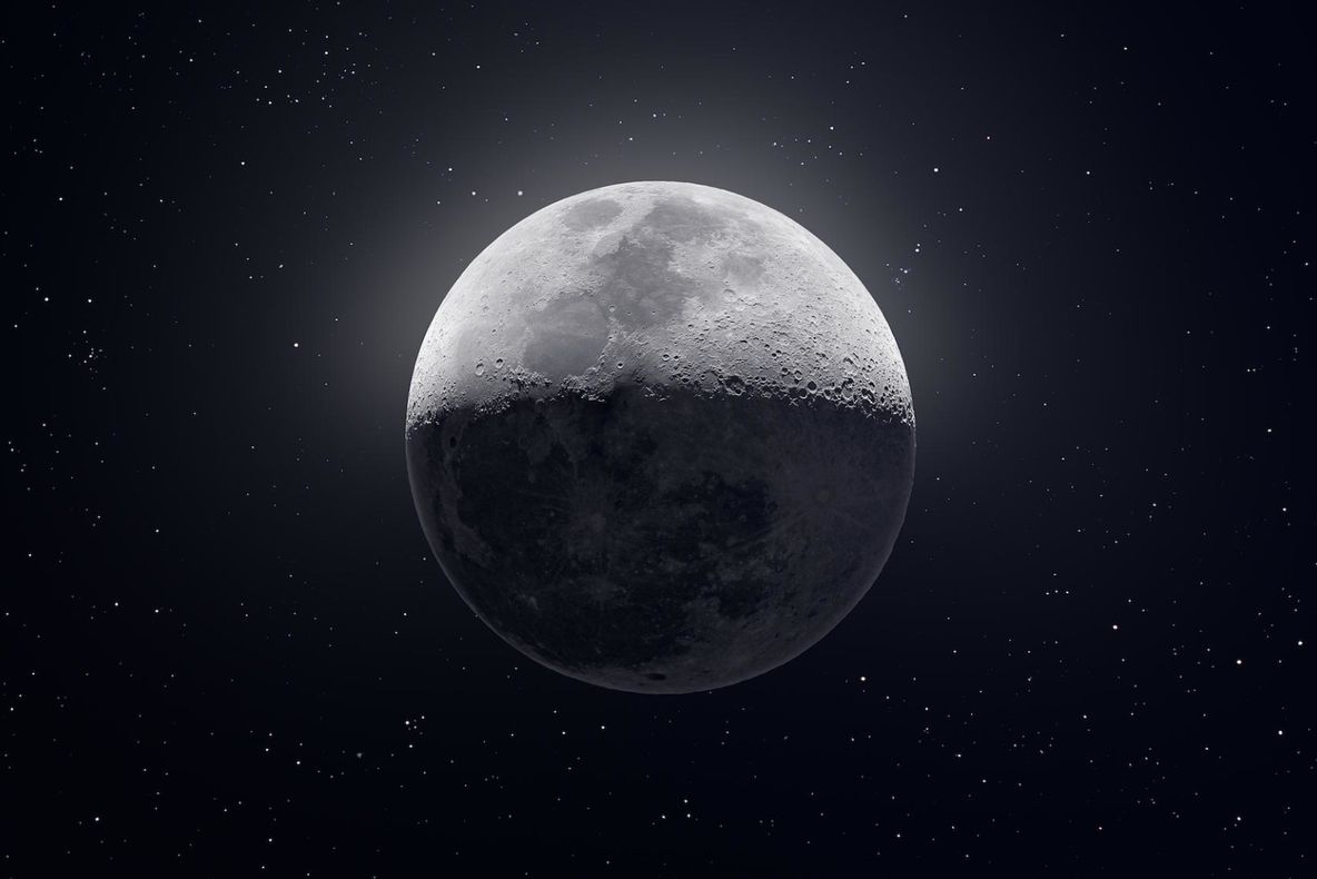 Luna, așa cum nu a mai văzut-o nimeni! Imaginea creată la o înaltă tehnologie