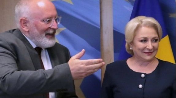 Viorica Dăncilă, întâlniri la Bruxelles cu Donald Tusk și Frans Timmermans