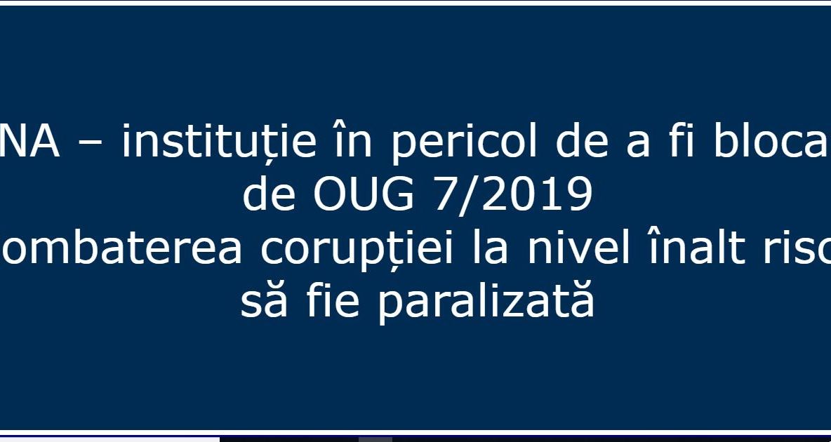 DNA, măsură fără precedent în semn de protest față de ordonanța 7