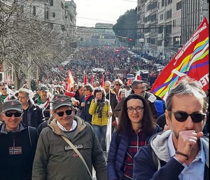 Protest masiv la Roma împotriva guvernului populist al Italiei