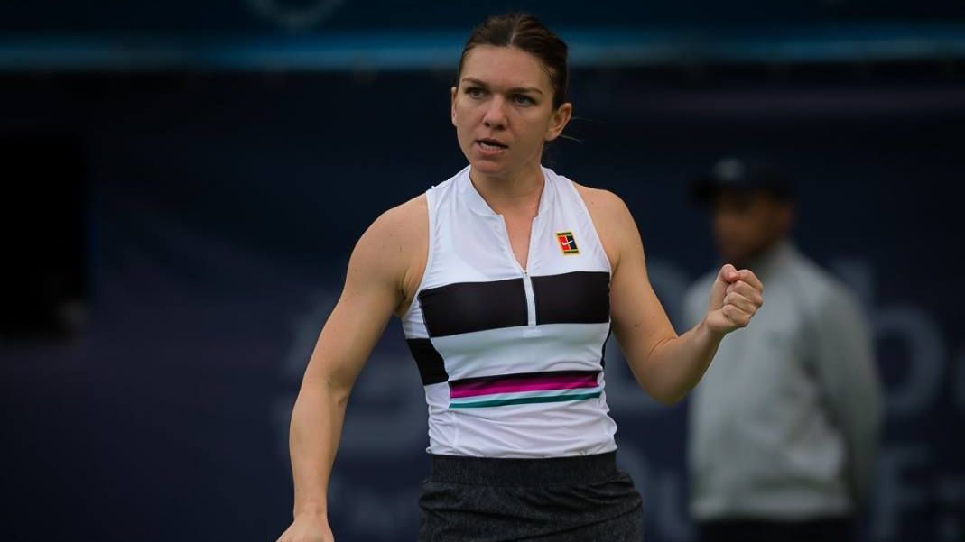 Simona Halep a impresionat în victoria cu numărul 200 pe hard!