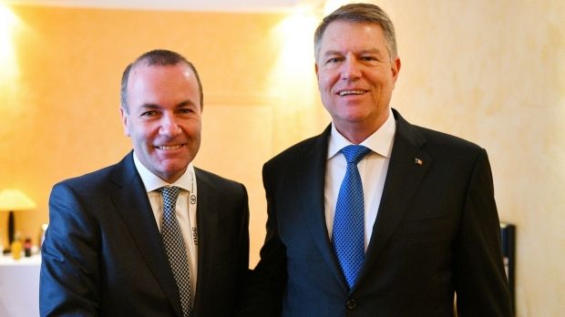 Iohannis, întâlnire cu liderul celui mai mare grup politic din Parlamentul European