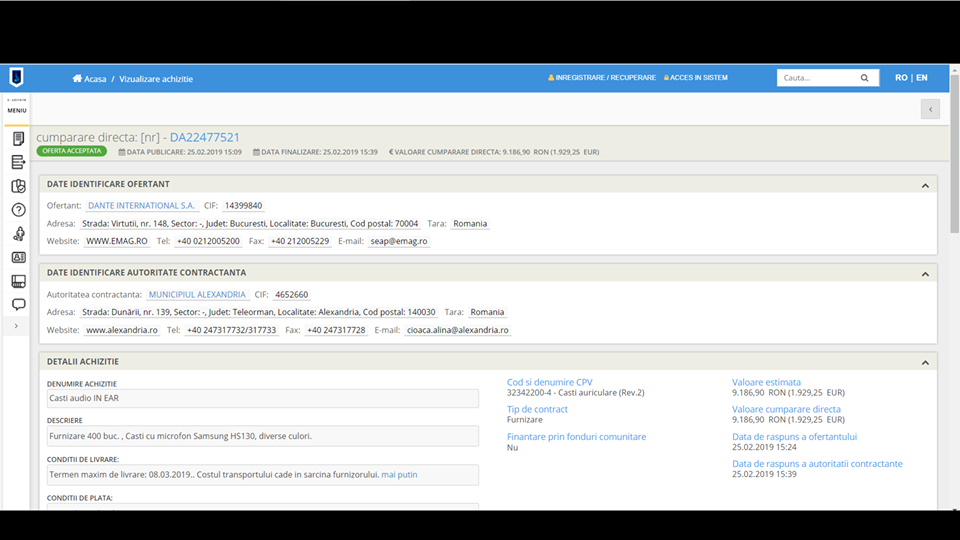 Suma colosală investită de primăria din Alexandria pentru...