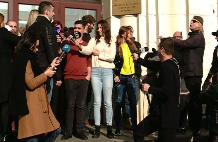 Scandal, la Parchet, cu frații Cosma