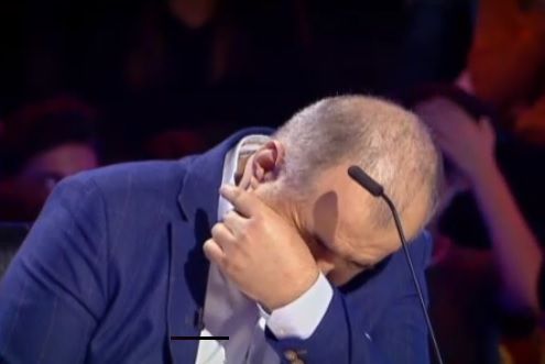 Florin Călinescu a plâns la Pro TV