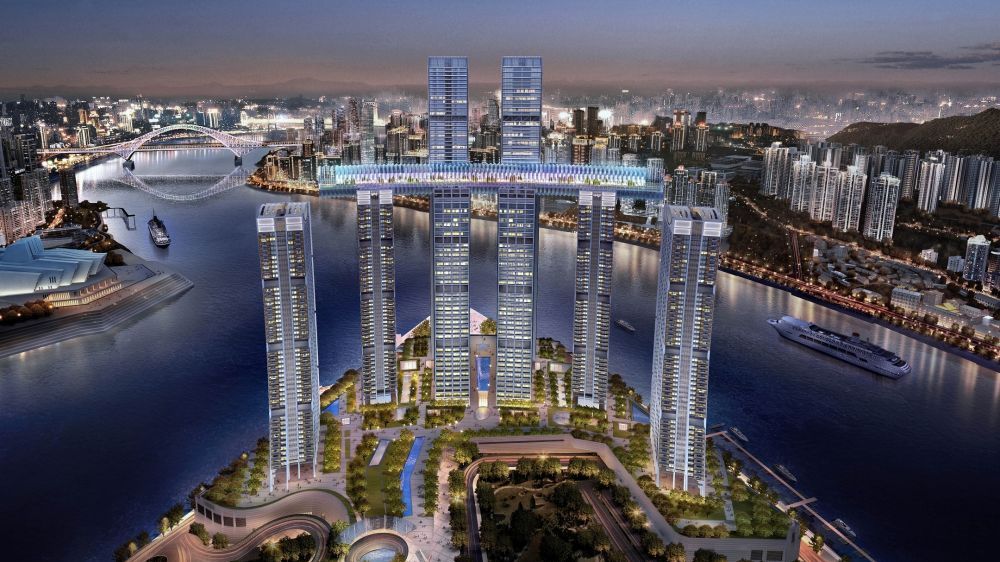 Cea mai înaltă clădire din lume va avea copaci și piscine în interior 