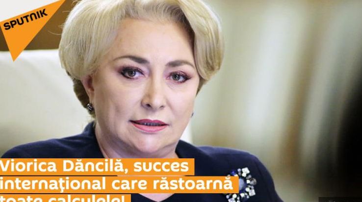 Vizita lui Dăncilă în SUA, ”un remarcabil succes internațional” - propaganda rusă