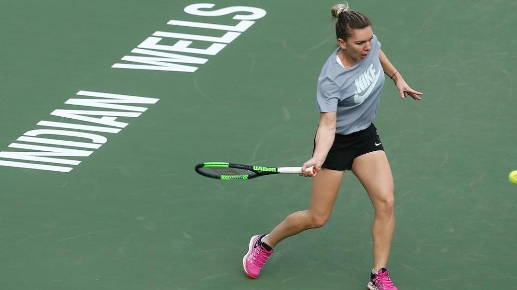 Surpriză la Indian Wells! Cu cine se antrenează Simona Halep
