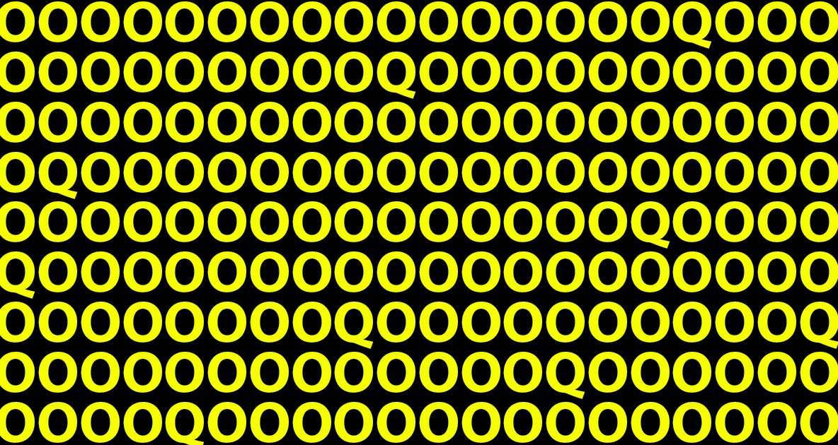 Doar oamenii cu un IQ ridicat trec acest test: câte litere Q vedeți în imagine?