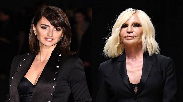 Penelope Cruz, gest sublim pentru Donatella Versace
