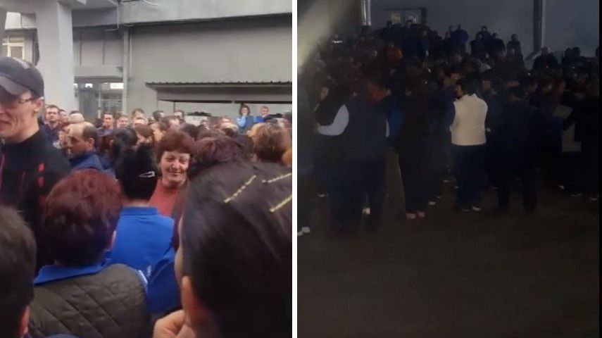 Situație explozivă la Arctic Găești. Salariații refuză să muncească și cer salarii decente