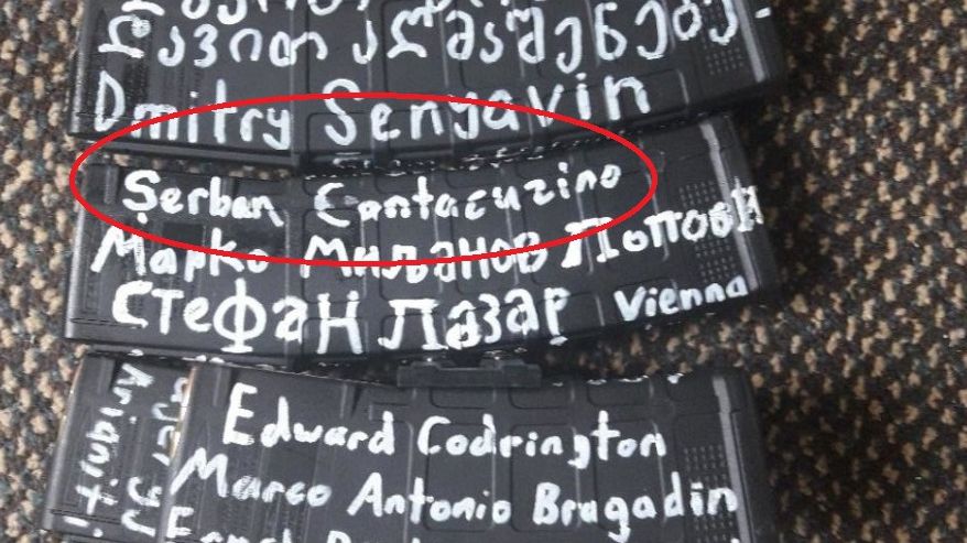 Nume de domnitori români, inscripții șocante pe armele teroristului din Noua Zeelandă