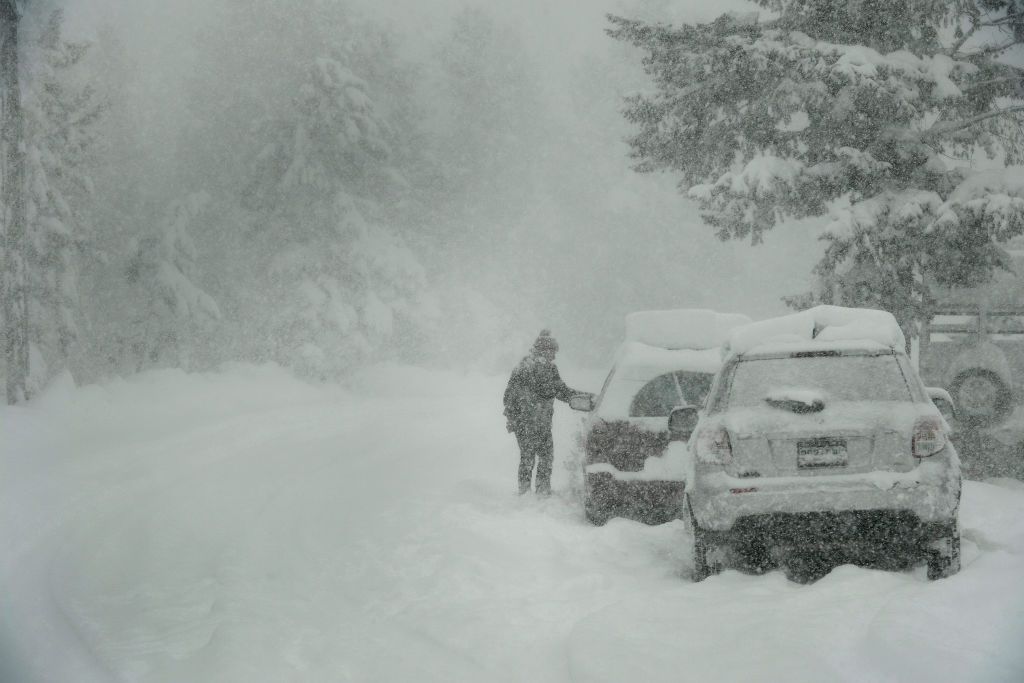 SUA lovite de o furtună puternică de zăpadă 