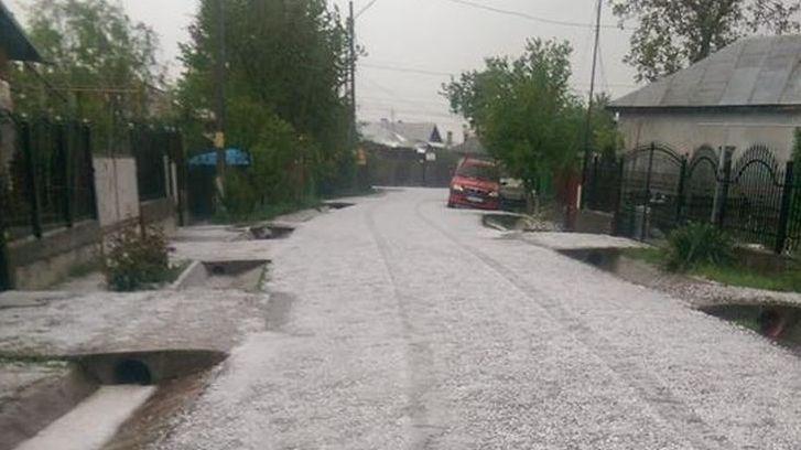 Grindina a făcut ravagii în mai multe județe FOTO