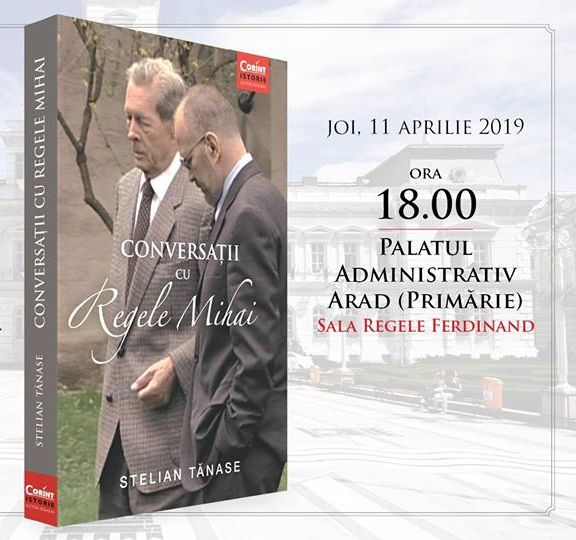 Cartea „Conversații cu Regele Mihai”, lansată la Arad 