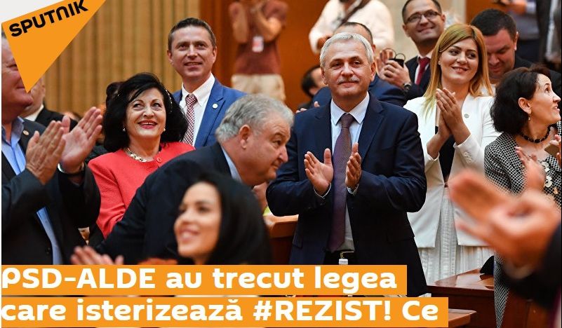 Goarna Rusiei aplaudă șubrezirea legilor penale în România