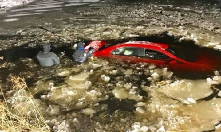 A văzut mașina în apă, în miezul nopții. Când s-a uitat înăuntru, a înlemnit de spaimă!