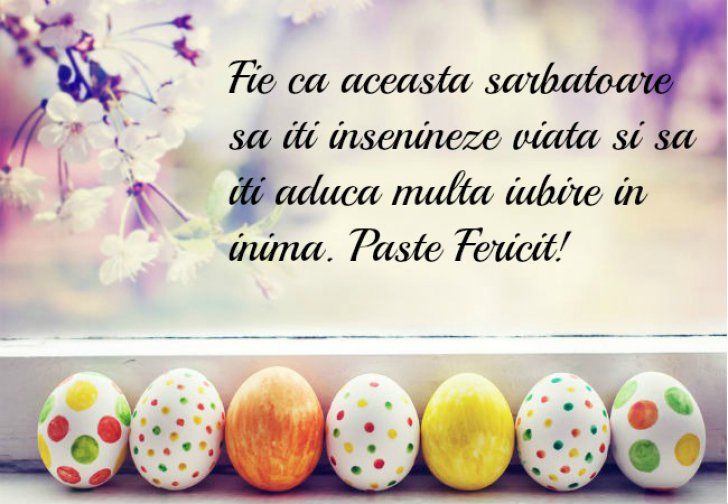 FELICITĂRI PAȘTE 2019. Cele mai frumoase imagini cu text cu Hristos a Înviat!
