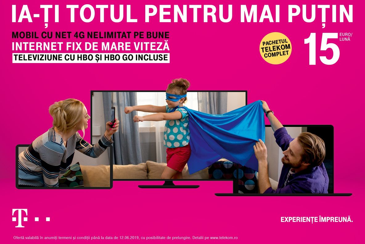 Totul pentru mai puțin, de la Telekom! (P) 