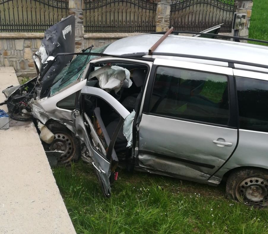 Accident cu patru mașini și mai multe victime în Botoșani FOTO