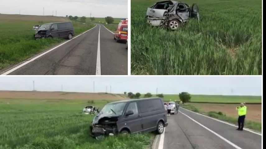 Accident groaznic după ce un șofer de 20 de ani a intrat pe contrasens