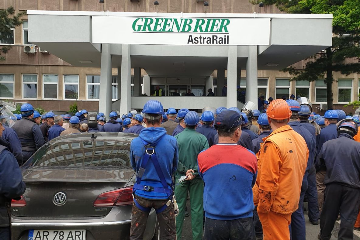 Grevă la Astra Rail din Arad