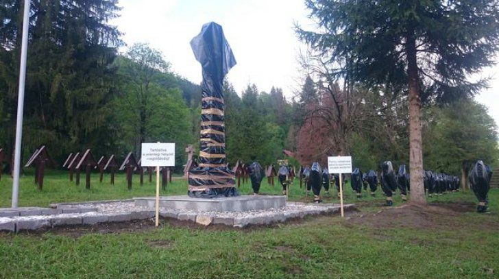 Percheziții în Harghita în cazul profanării cimitirului din Valea Uzului