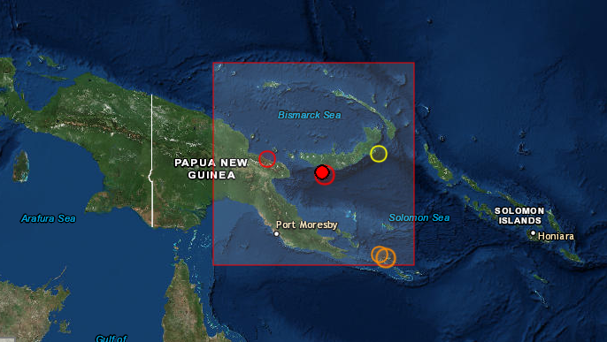 Cutremur puternic, de 7,2 grade, pe centura de foc a Pacificului 