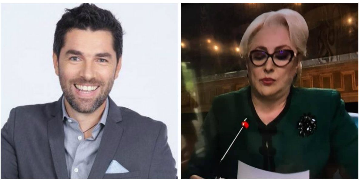 Detaliul de milioane pe care Alex Dima de la Pro TV l-a văzut în imaginea asta cu Viorica Dăncilă