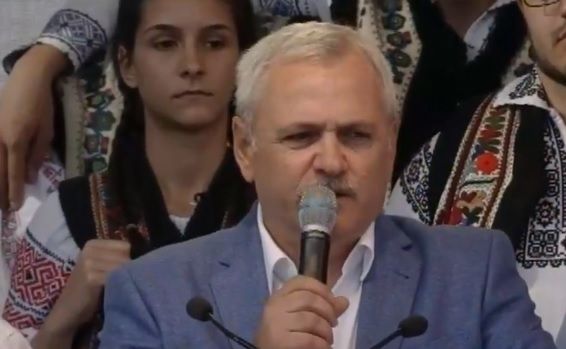 Liviu Dragnea, nervos pe contestatari: Nişte derbedei! (VIDEO)