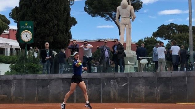 Simona Halep se simte bine la Roma. „M-am odihnit!”