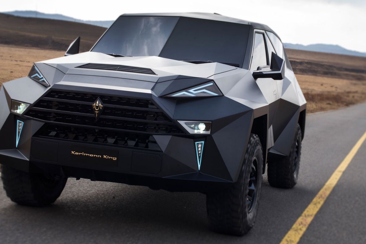 Mașina SF pe care ai vrea-o și tu! Zici că e un SUV creat pentru Batman