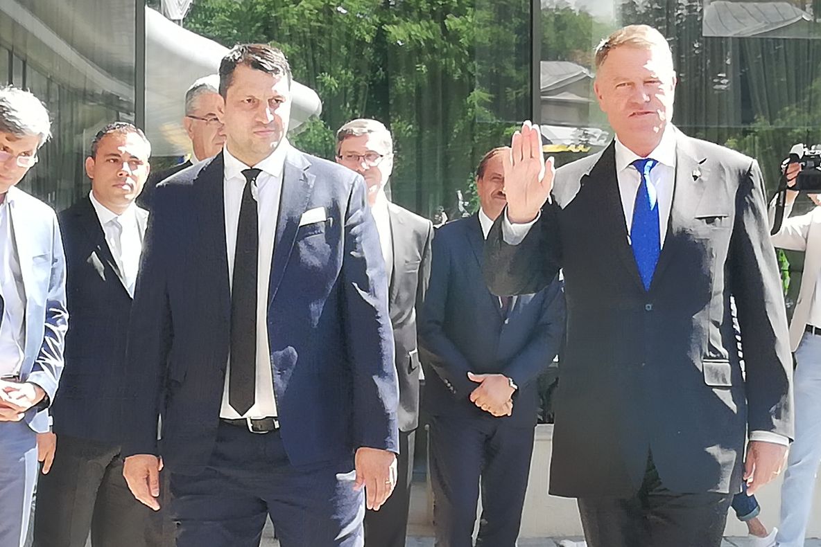Klaus Iohannis, în vizită la Craiova, fieful Olguței Vasilescu