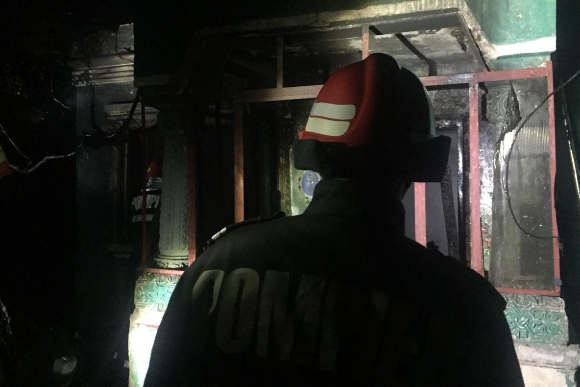 Doi soți au murit într-un incendiu cumplit