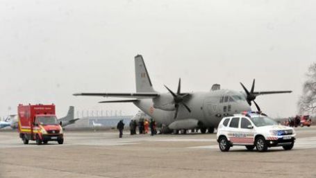 Tânăr cu arsuri grave, transportat de urgență în Belgia cu o aeronavă Spartan