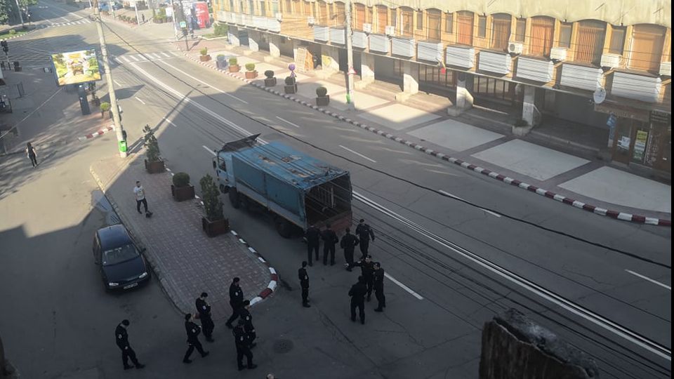 Aceasta a fost parola corectă pentru a intra în Târgoviște în timpul mitingului PSD