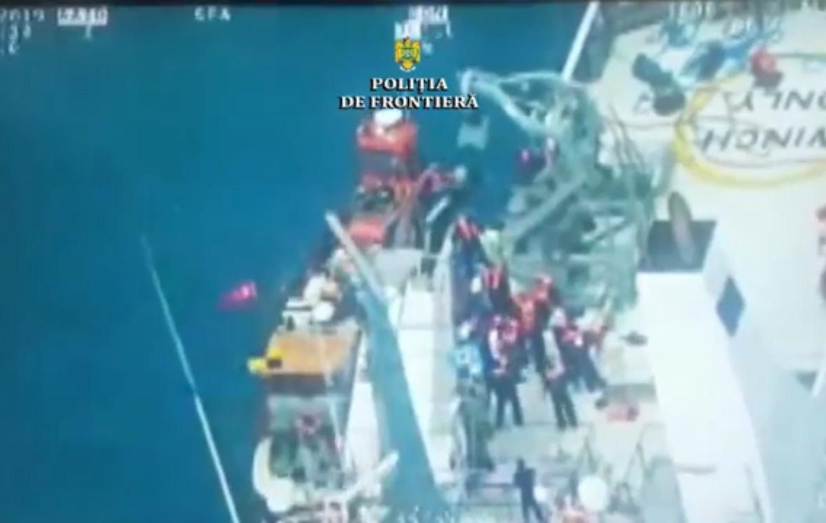 FOTO VIDEO Focuri de armă în Marea Neagră.Turci prinși la braconaj