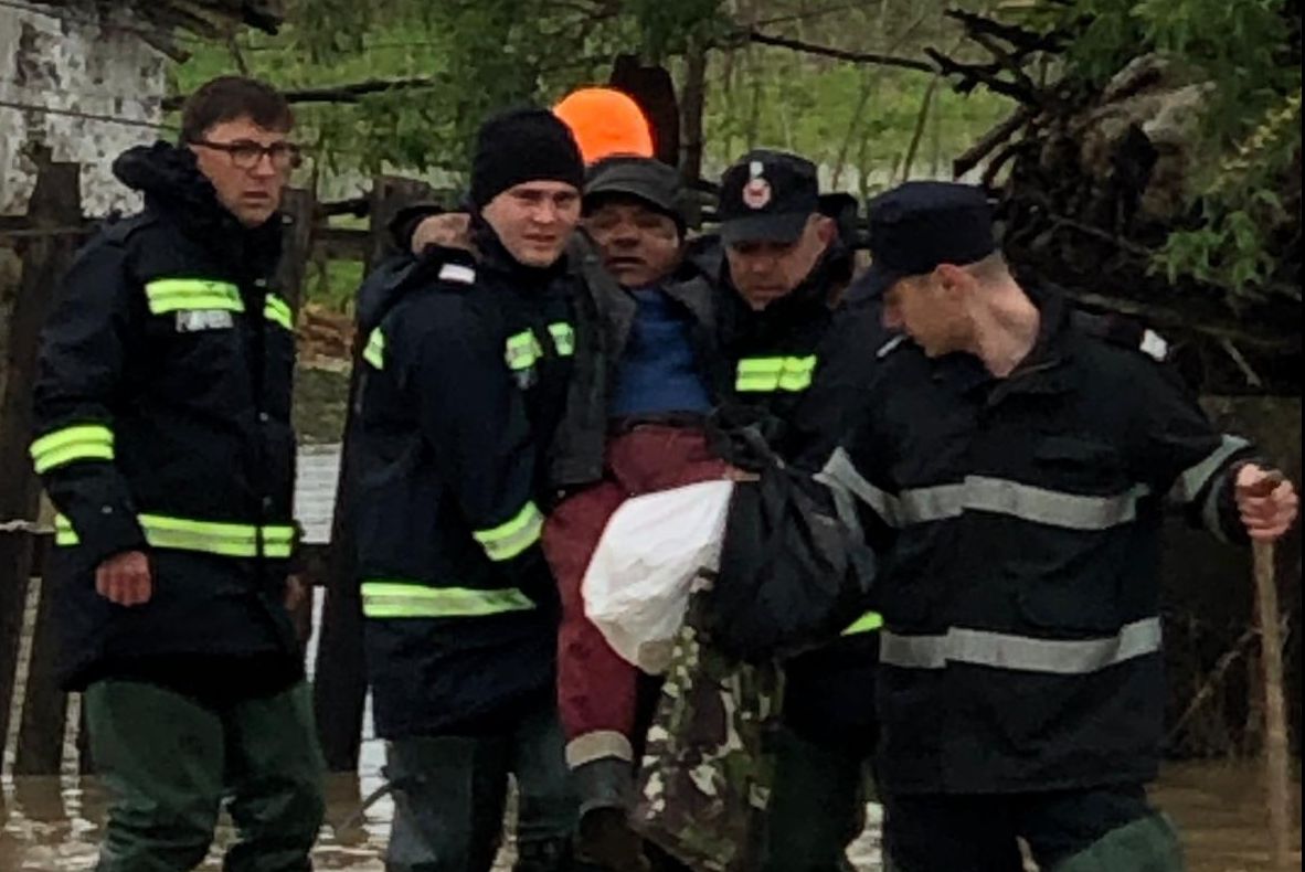 Inundații devastatoare în Vaslui(Video)