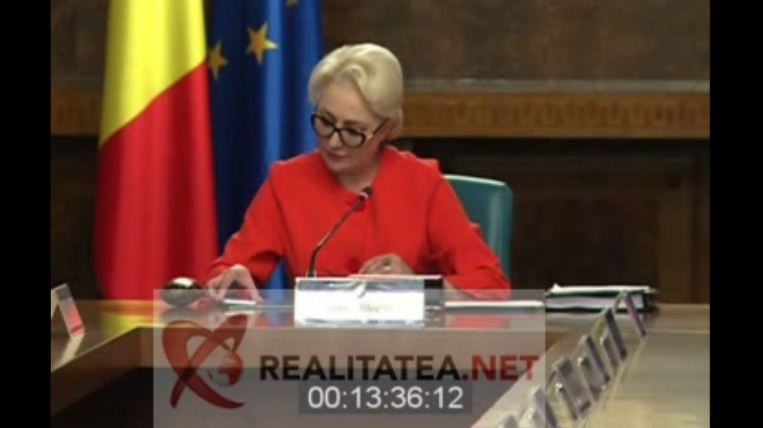 Cine a apelat-o pe Viorica Dăncilă în timpul ședinței de guvern? Vezi imaginile!