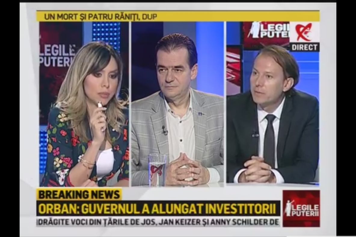 Înregistrare "Legile Puterii", 20 iunie 2019 - invitaţi Florin Câţu şi Ludovic Orban