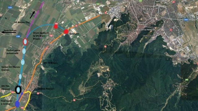 Imagini filmate cu drona: Cum se lucrează pe autostrada A3