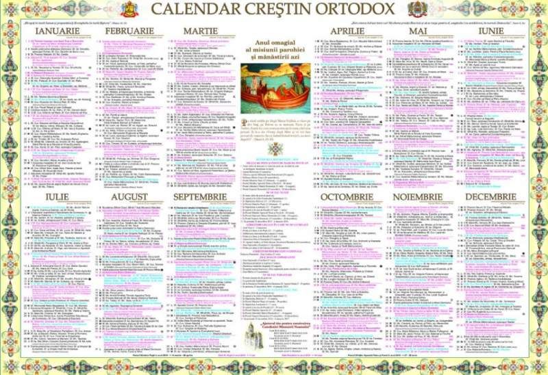 Calendar ortodox iunie 2019. Avem patru mari sărbători cu CRUCE ROȘIE!